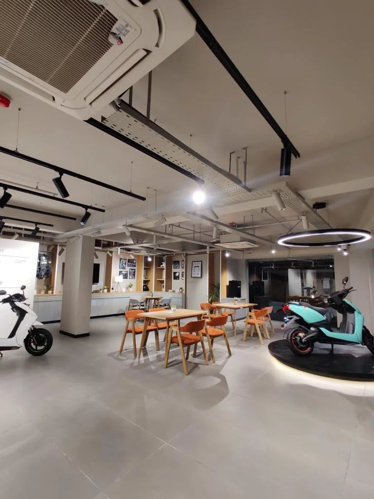 Ather Scooters Showroom project detail gallery