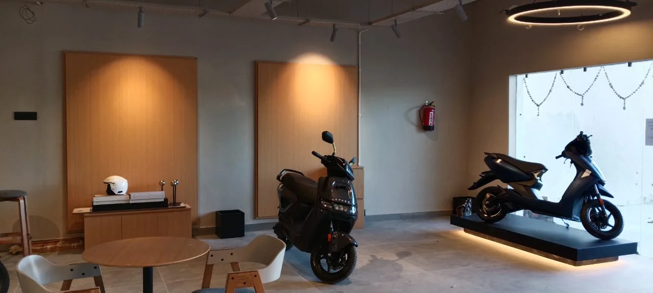 Ather Scooters Showroom project detail gallery