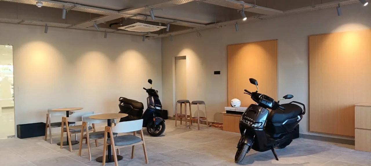 Ather Scooters Showroom project detail gallery