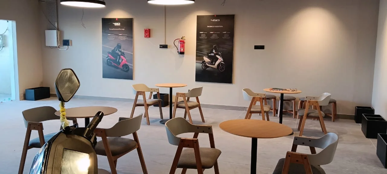 Ather Scooters Showroom project detail gallery