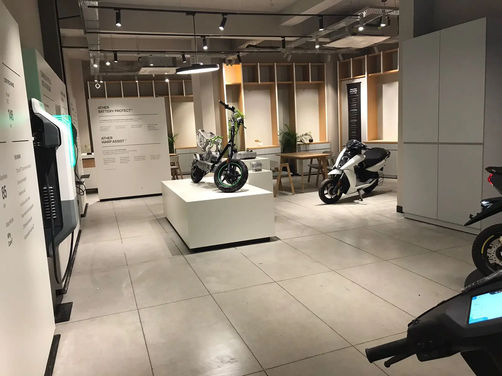 Ather Scooters Showroom project detail gallery