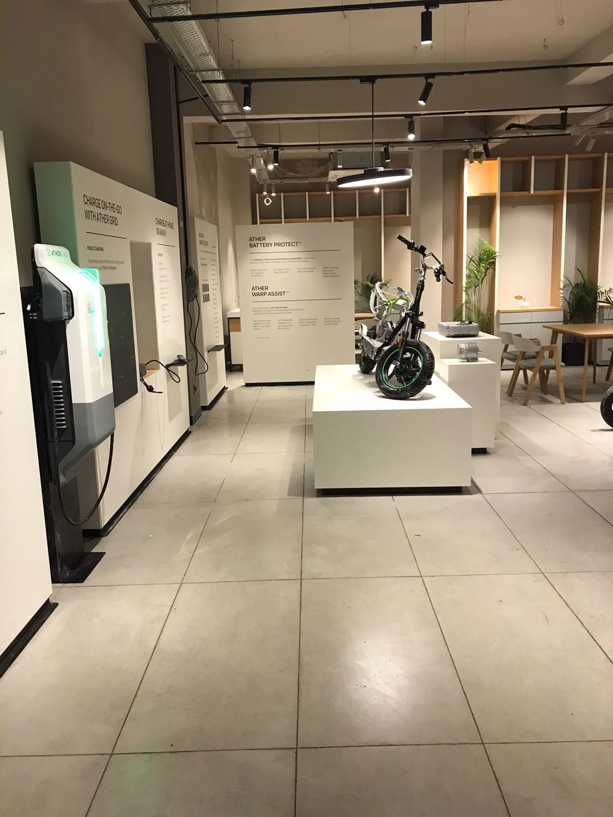 Ather Scooters Showroom project detail gallery
