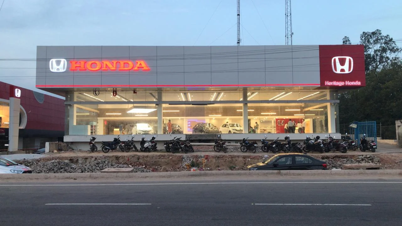 Honda Cars Showroom project detail gallery