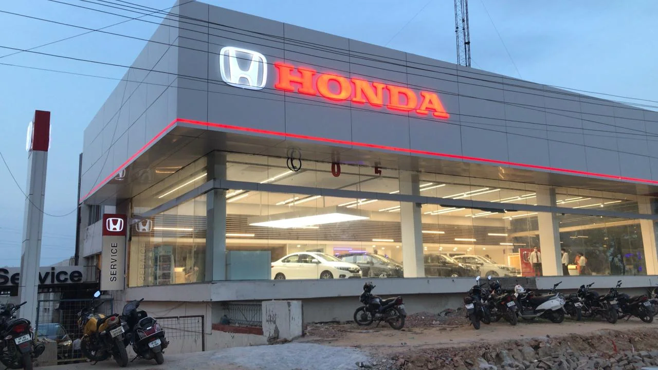 Honda Cars Showroom project detail gallery