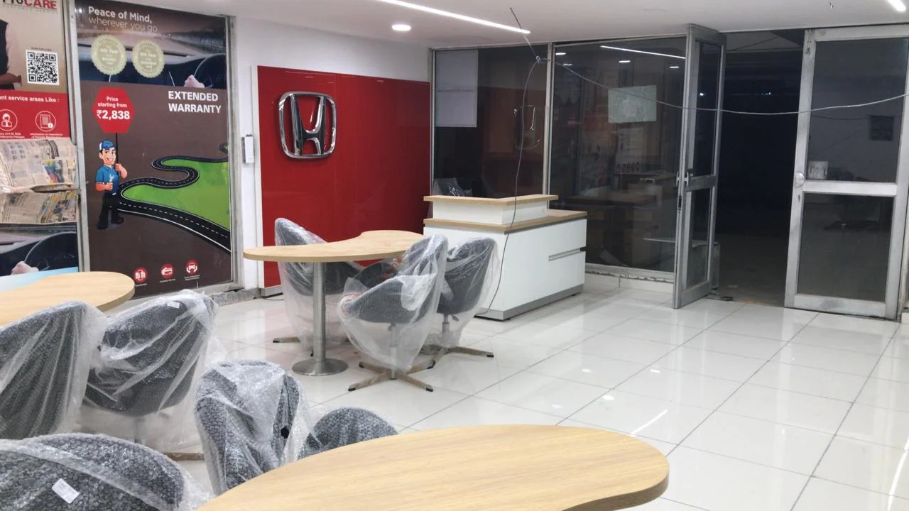 Honda Cars Showroom project detail gallery
