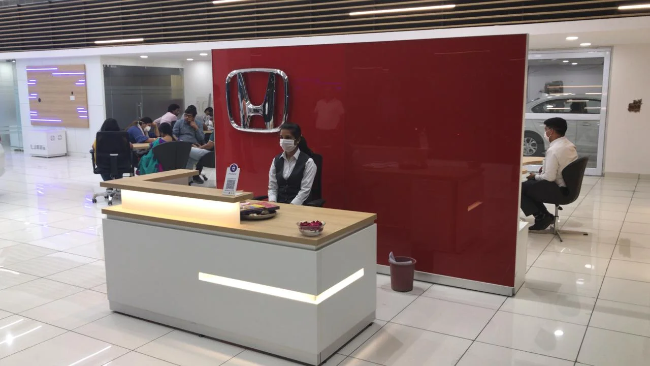 Honda Cars Showroom project detail gallery