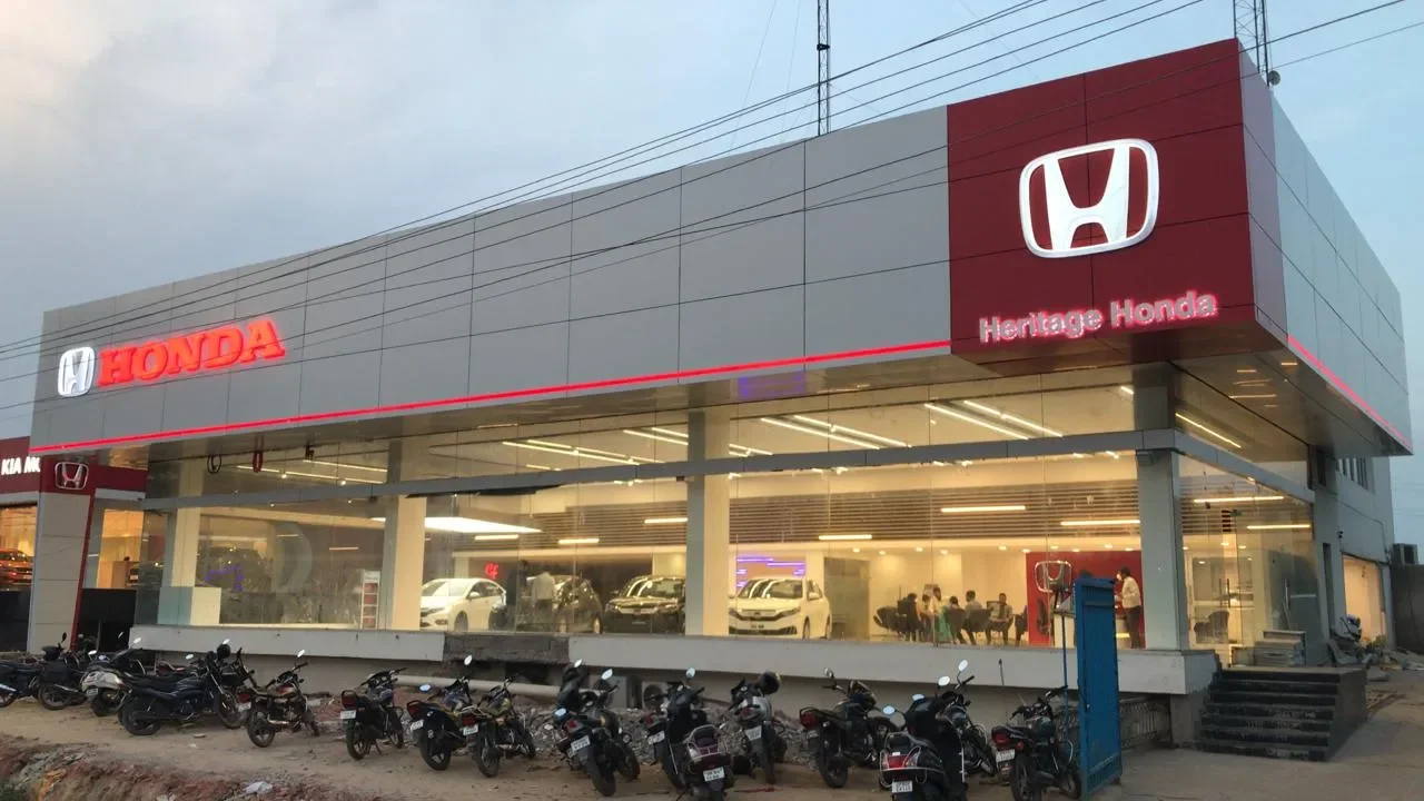 Honda Cars Showroom project detail gallery