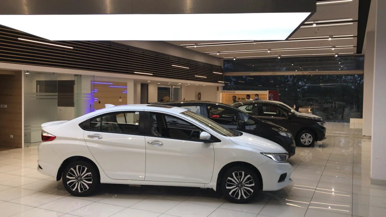 Honda Cars Showroom project detail gallery