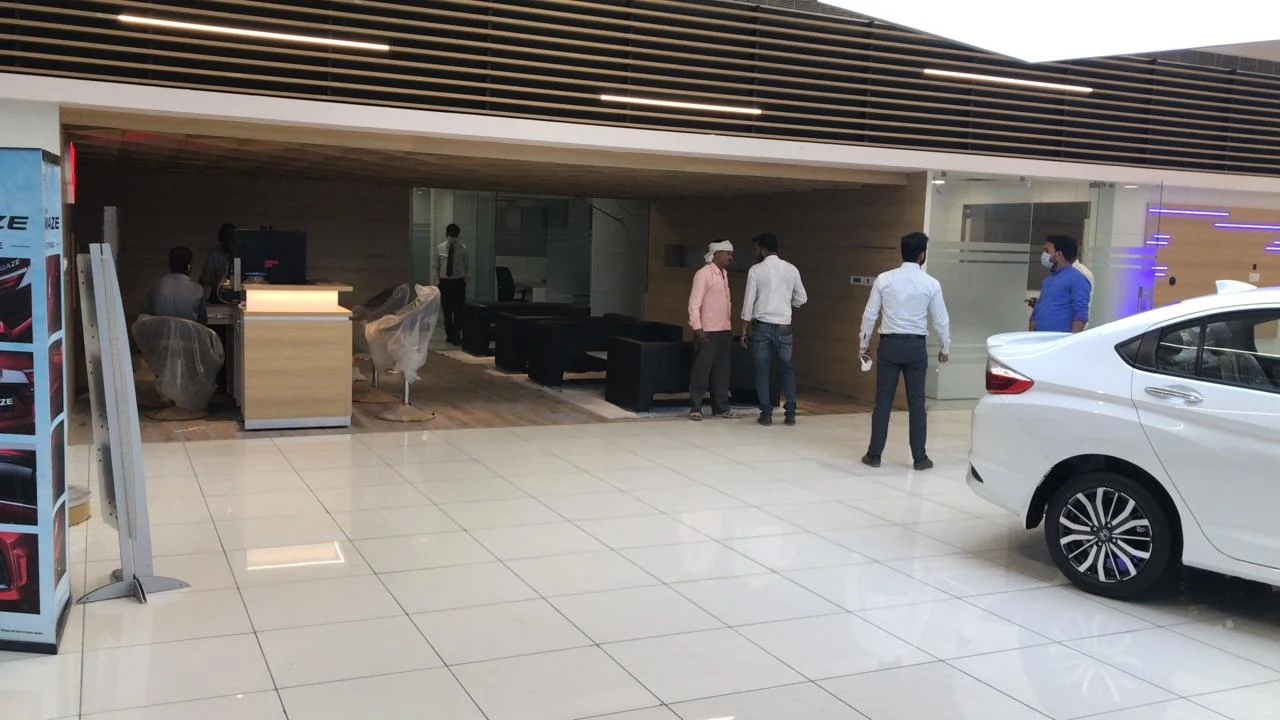 Honda Cars Showroom project detail gallery
