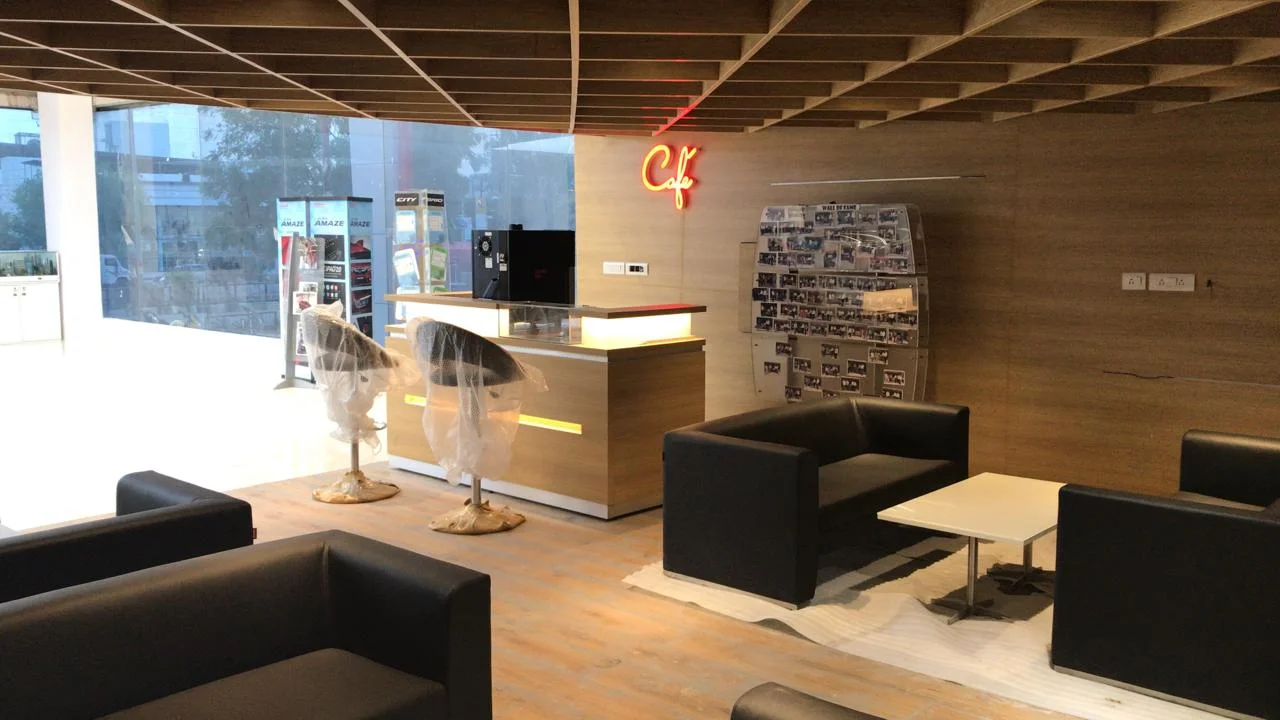 Honda Cars Showroom project detail gallery
