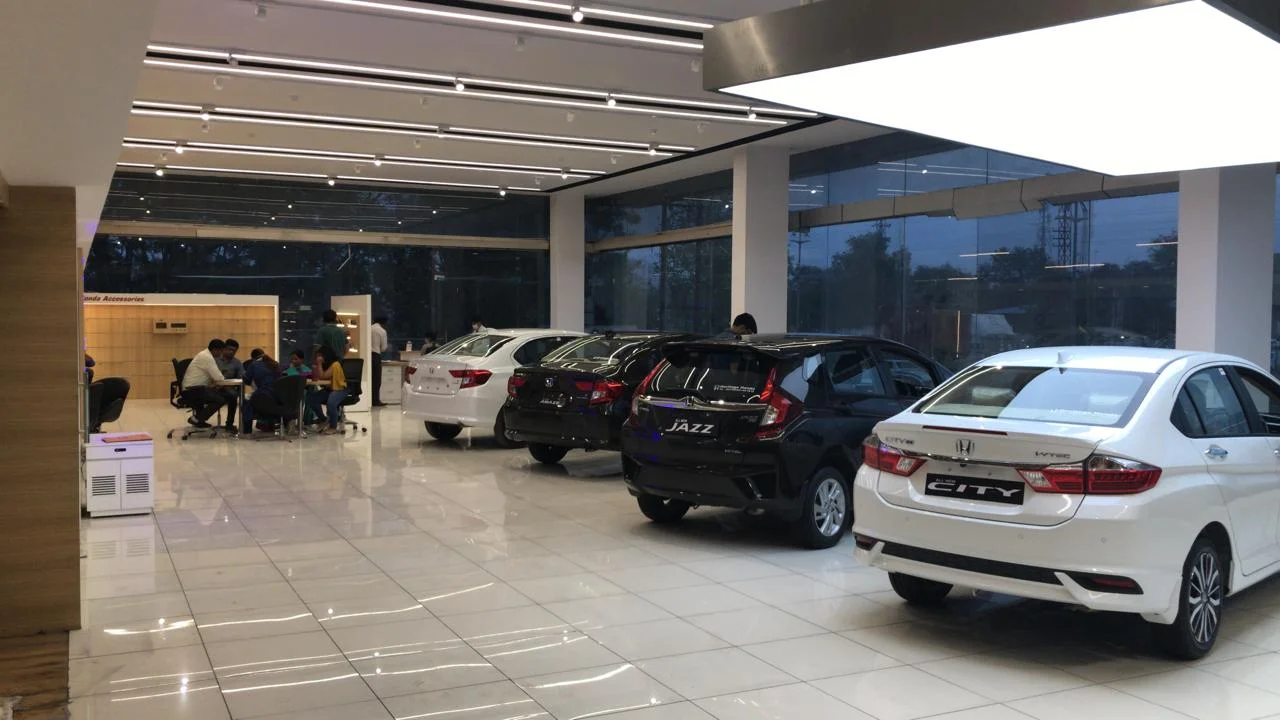 Honda Cars Showroom project detail gallery
