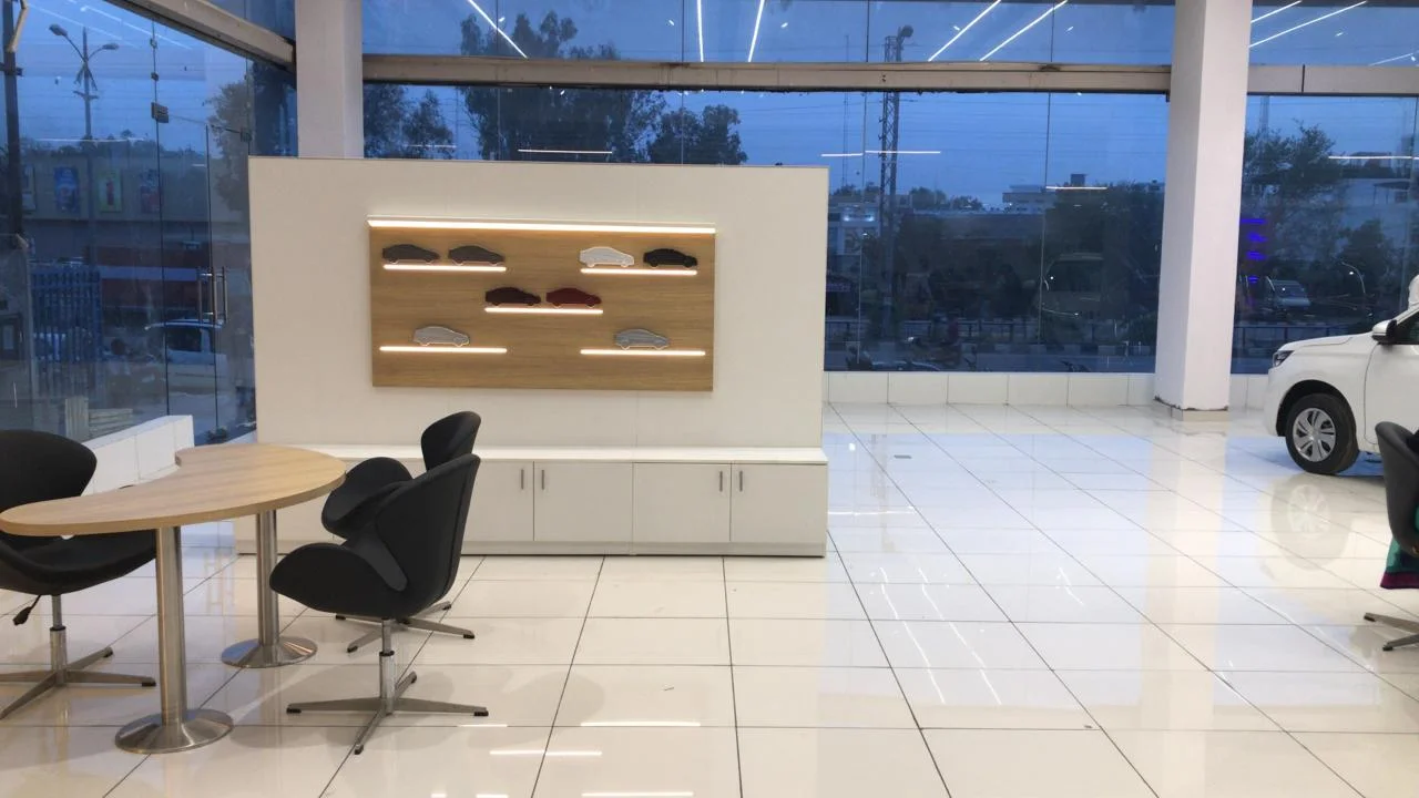Honda Cars Showroom project detail gallery