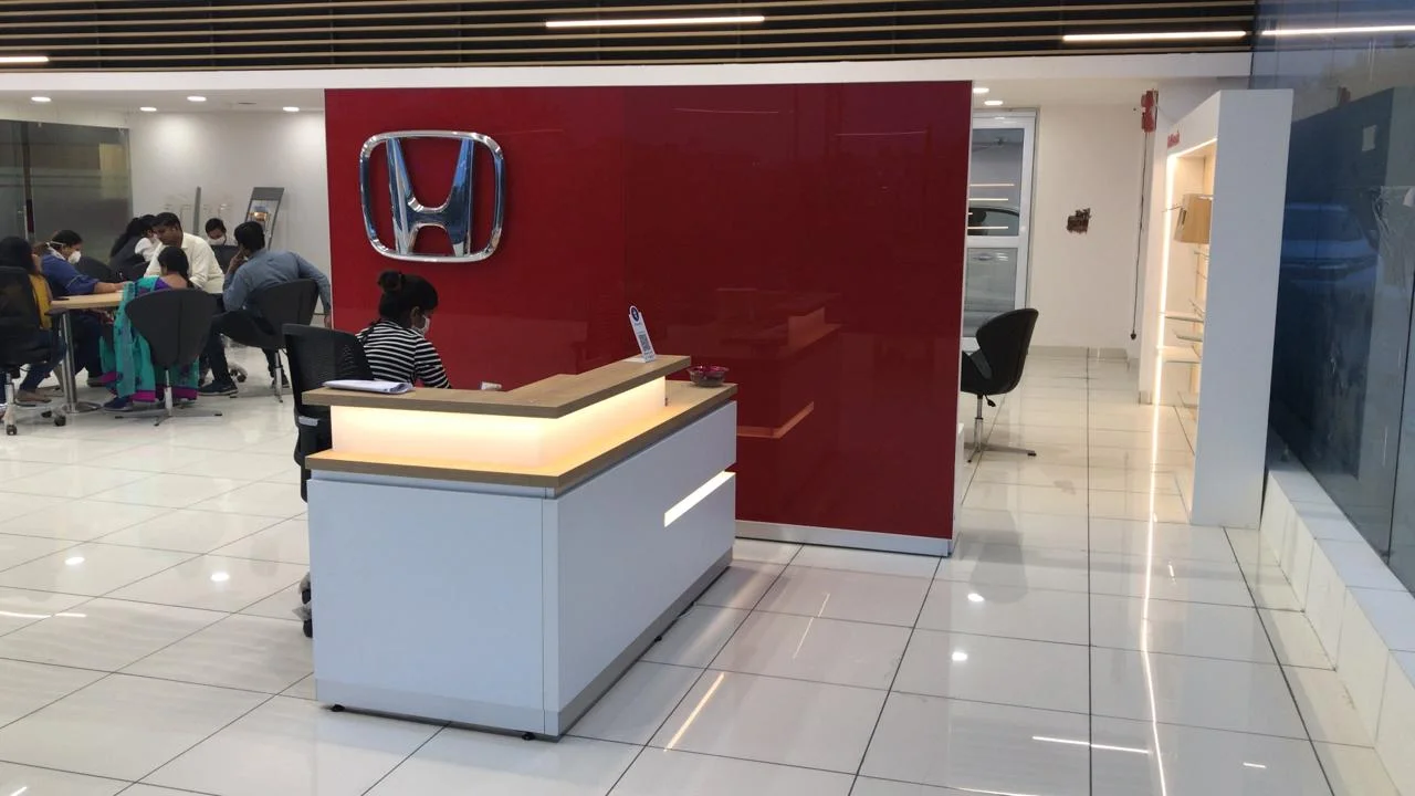 Honda Cars Showroom project detail gallery