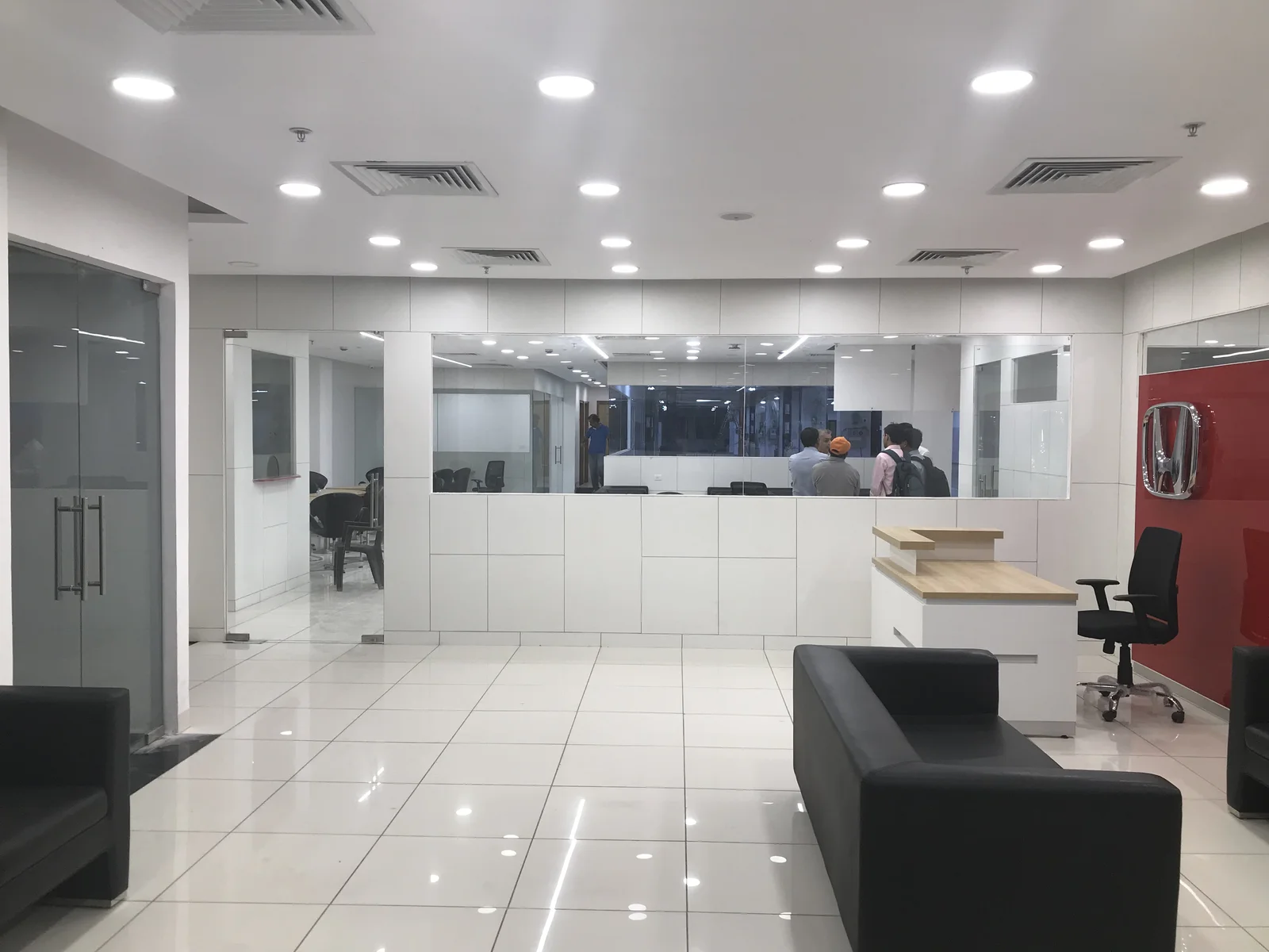 Honda Cars Showroom project detail gallery