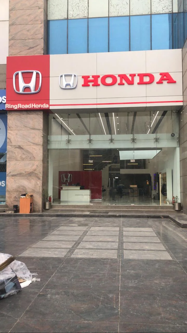 Honda Cars Showroom project detail gallery