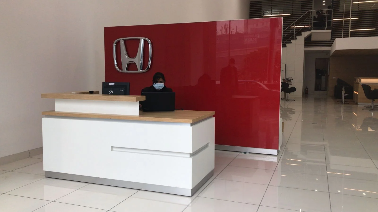 Honda Cars Showroom project detail gallery