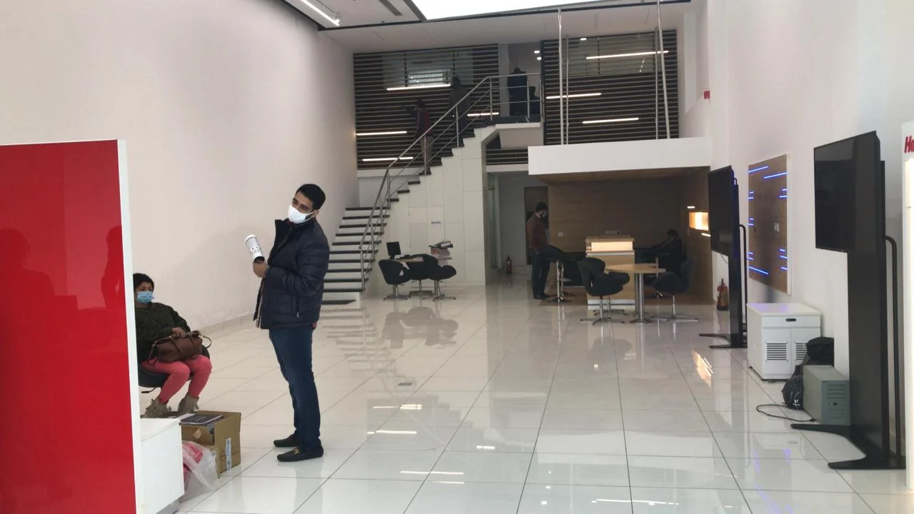 Honda Cars Showroom project detail gallery