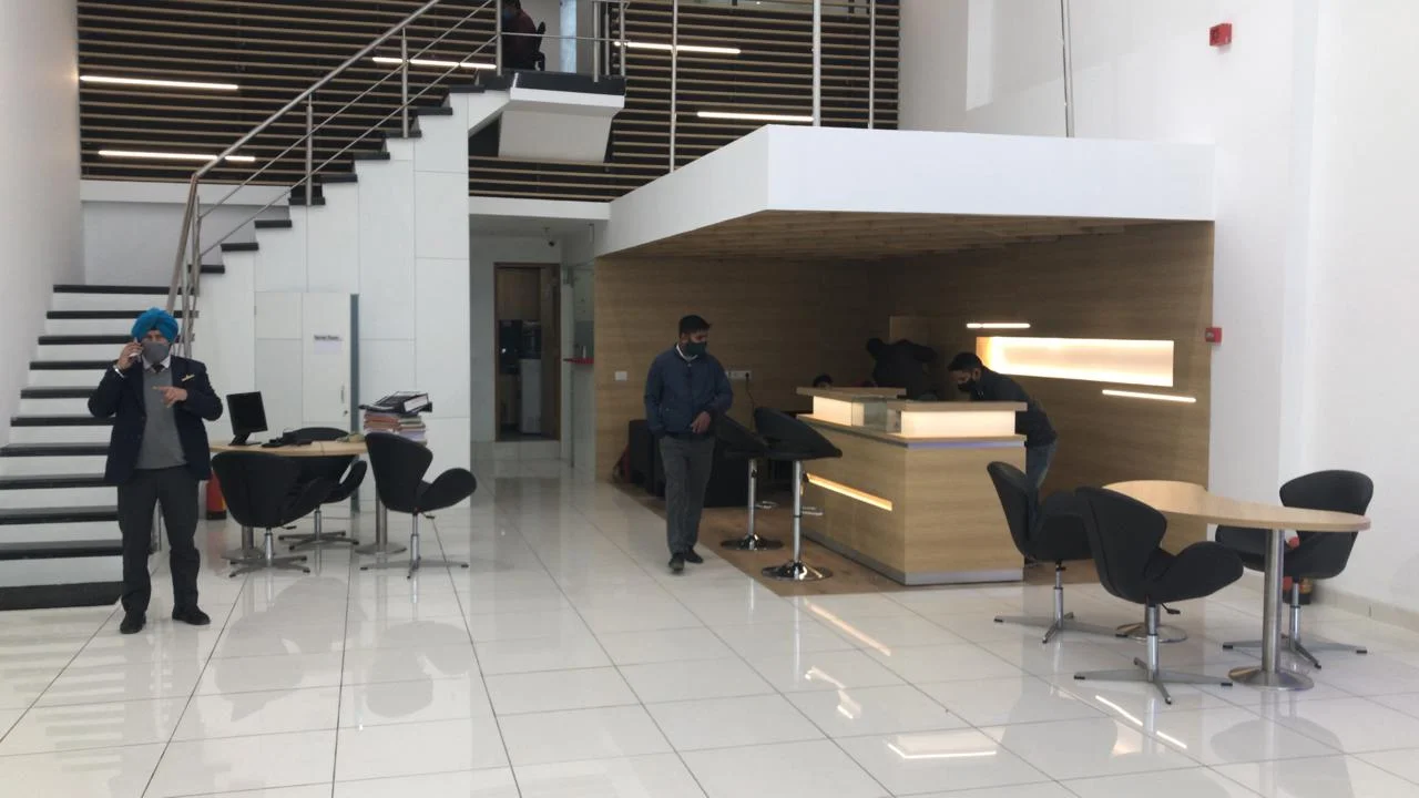 Honda Cars Showroom project detail gallery