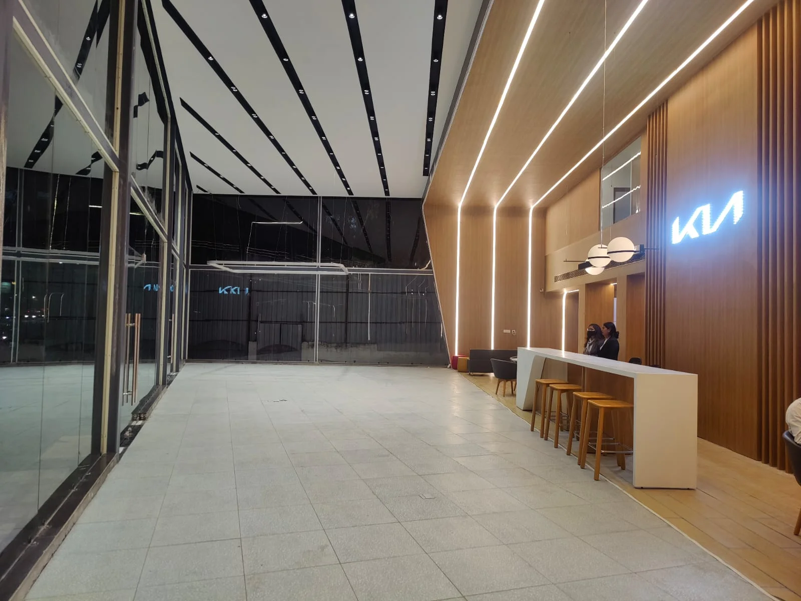 Kia Cars Showroom project detail gallery