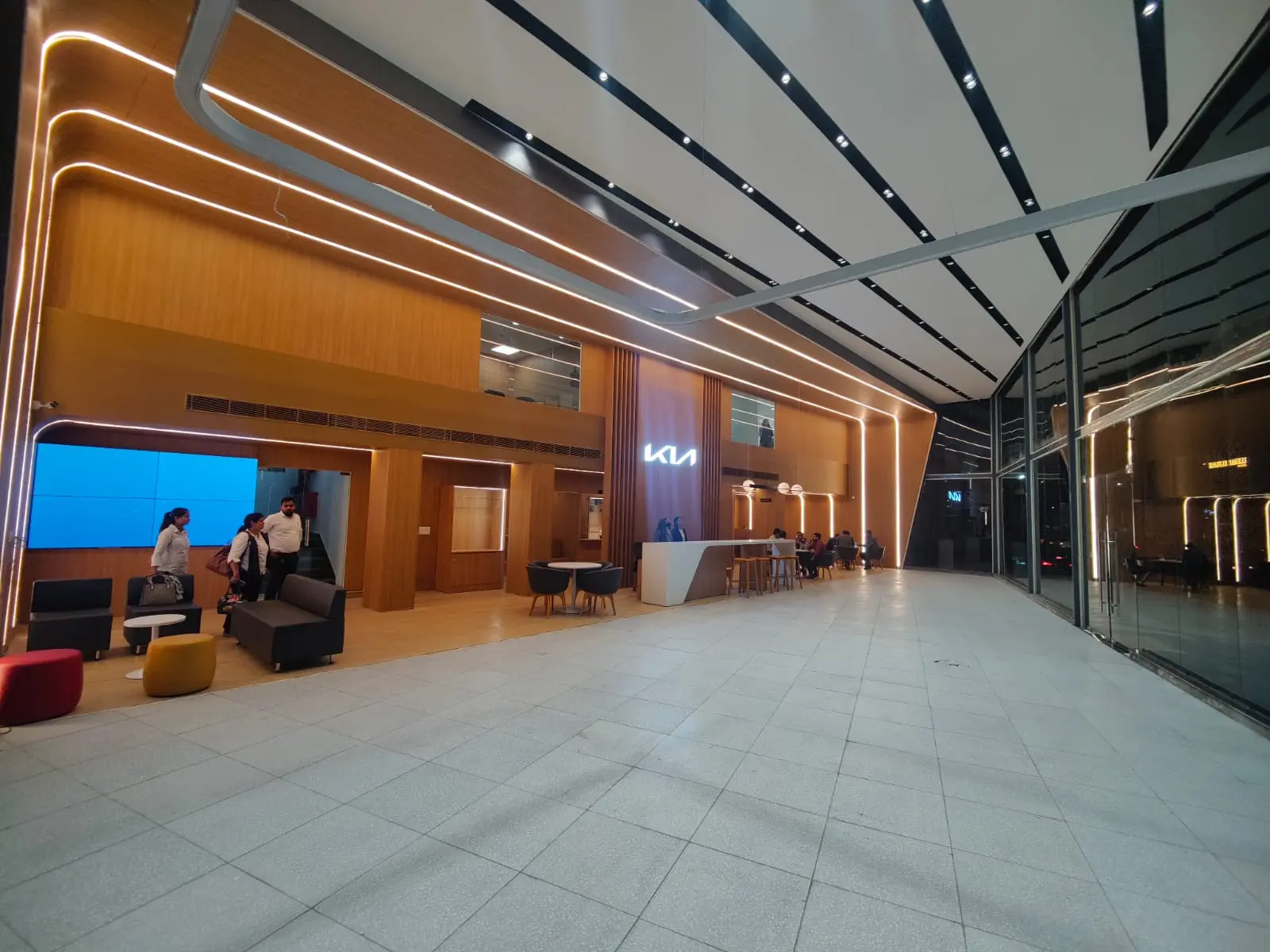Kia Cars Showroom project detail gallery