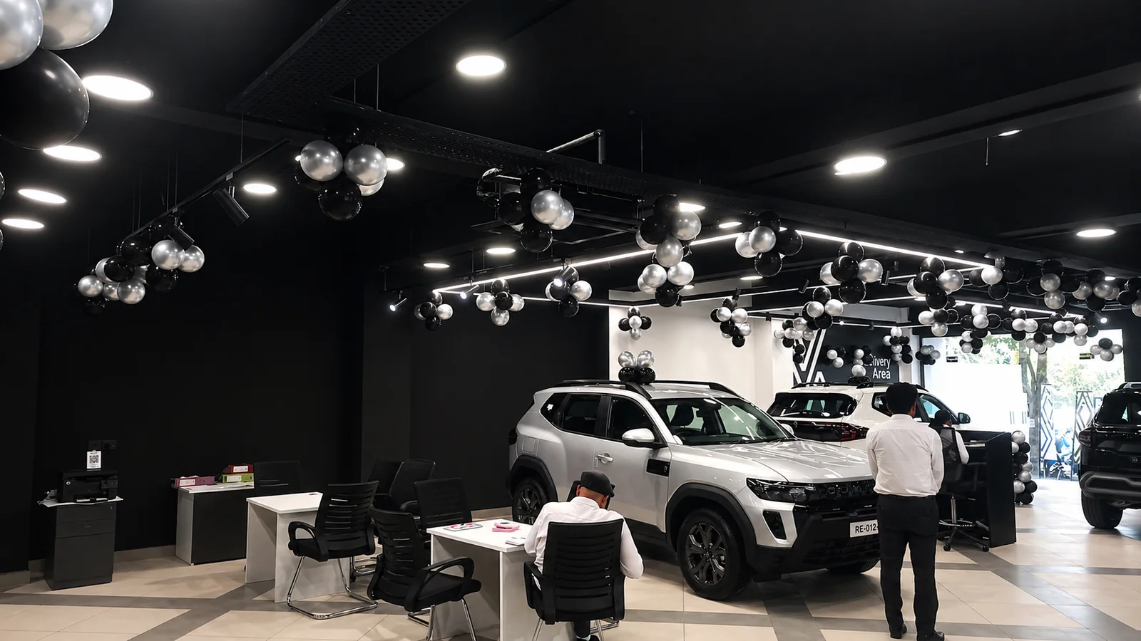 Renault Cars Showroom project detail gallery