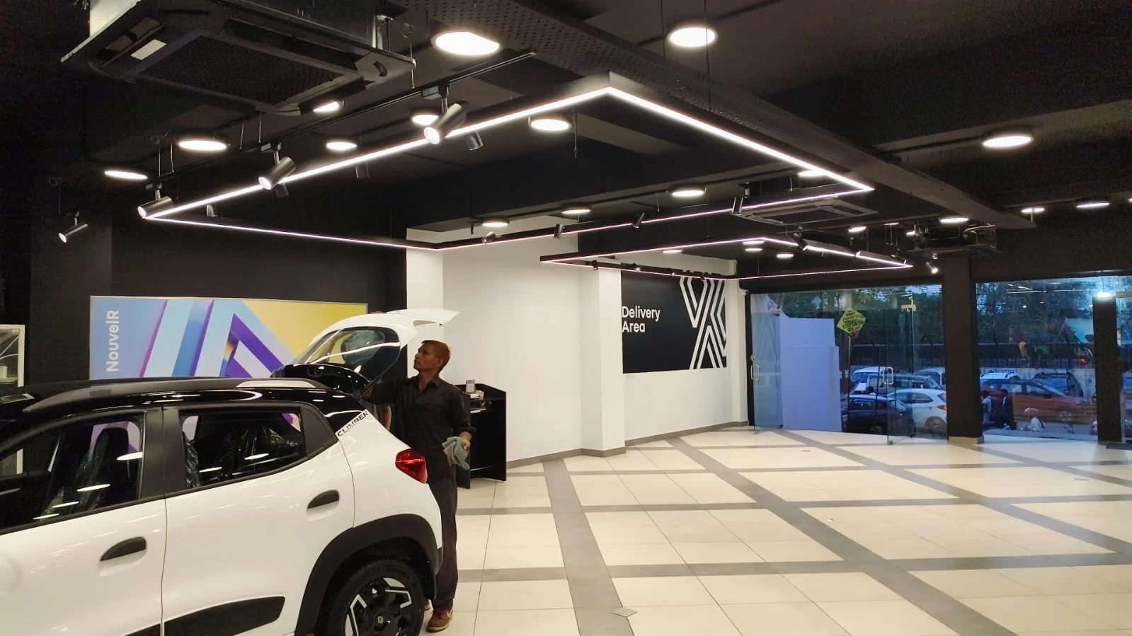 Renault Cars Showroom project detail gallery
