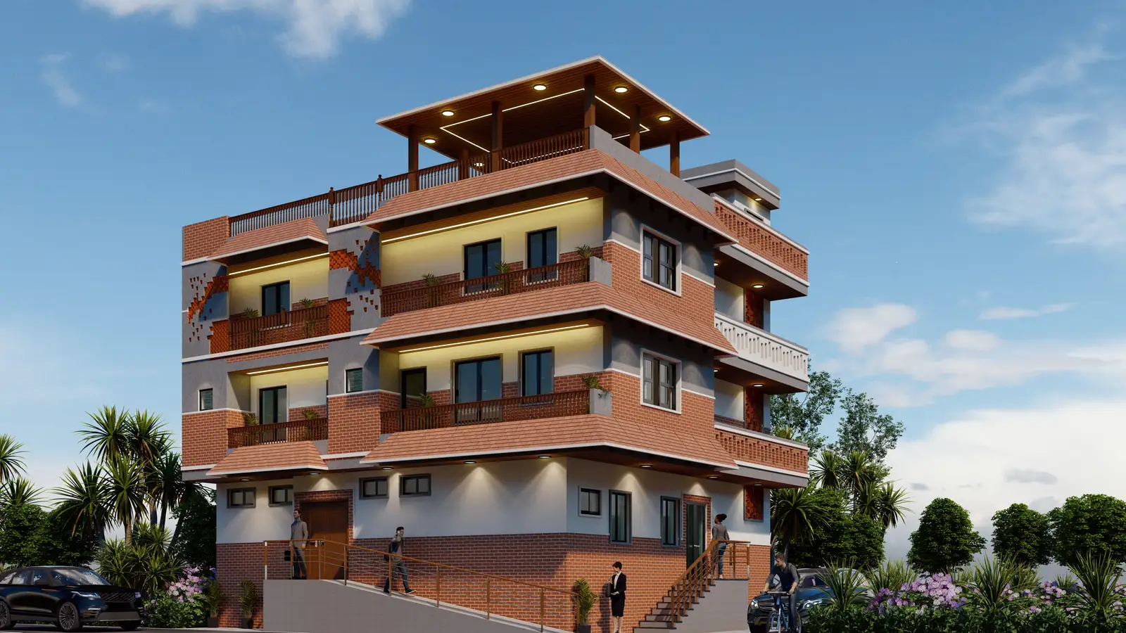 Vaid Triguna Ji project detail gallery